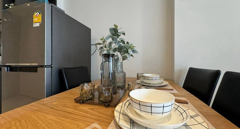 For rent 1 bed condo in Huai Khwang, Bangkok
