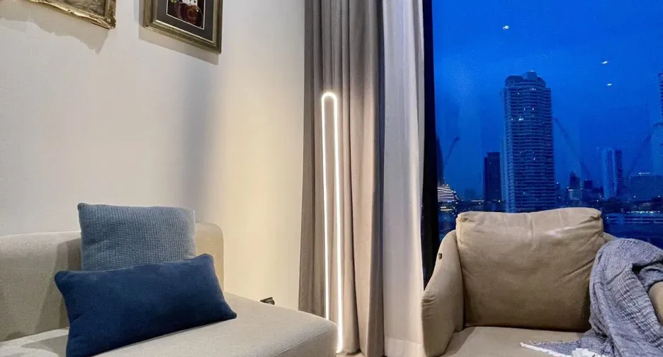 À louer 1 chambre condo à Khlong San, Bangkok