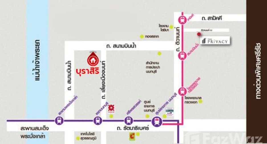 Продажа 3 спальни дом в Mueang Nonthaburi, Нонтабури