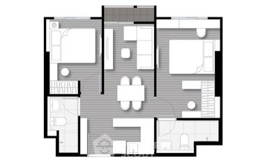 À vendre 2 chambres condo à Phaya Thai, Bangkok
