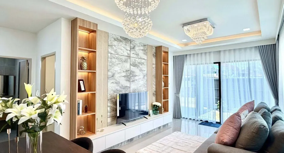 À vendre 3 chambres villa à Bang Lamung, Chonburi