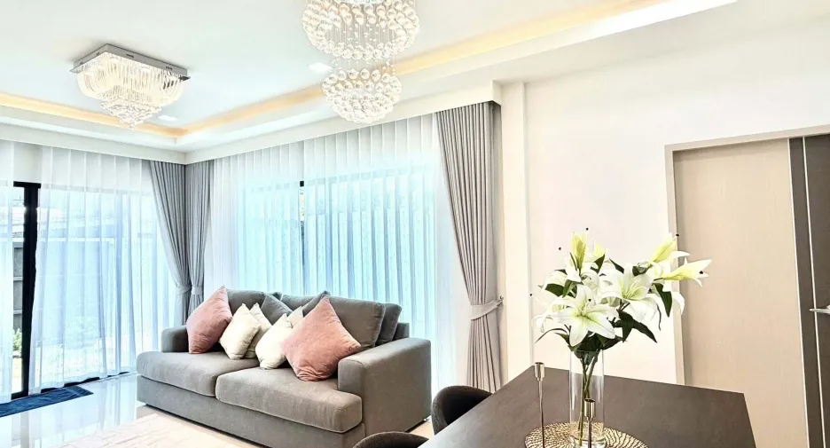 À vendre 3 chambres villa à Bang Lamung, Chonburi