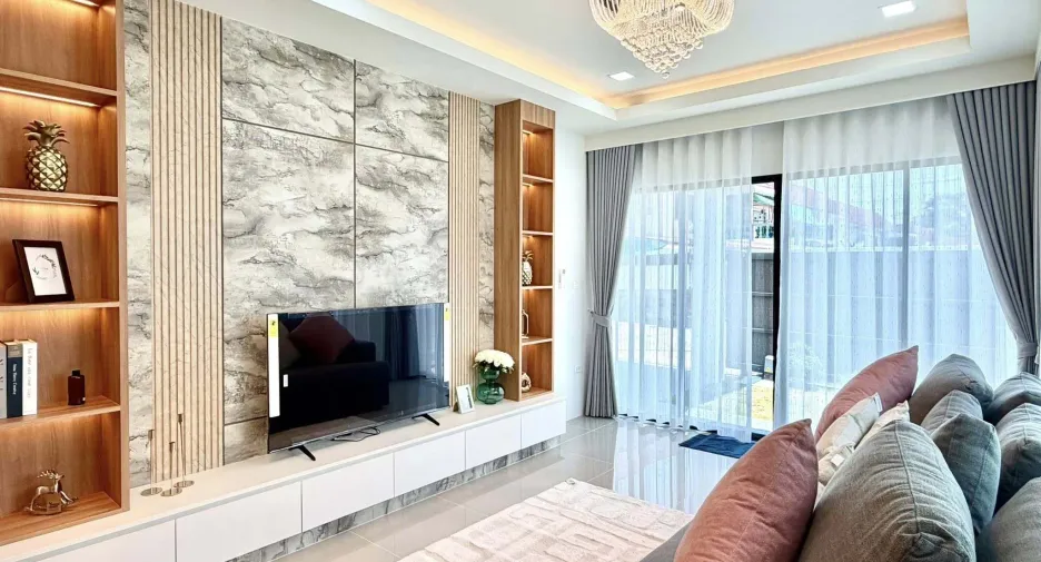 À vendre 3 chambres villa à Bang Lamung, Chonburi