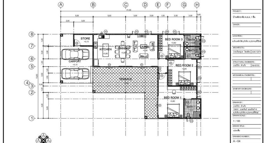 Villa zum Kauf mit 3 Zimmer in Hua Hin, Prachuap Khiri Khan