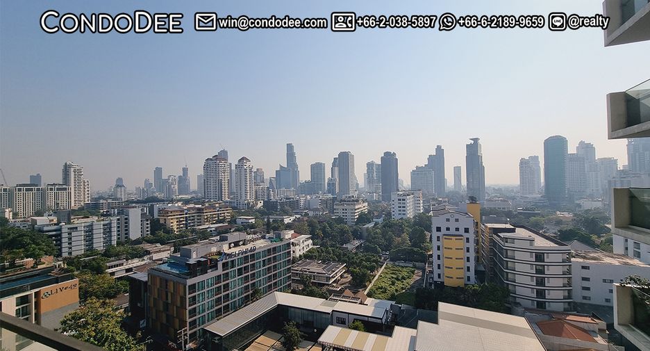 Condo en venta de 2 habitaciones en Khlong Toei, Bangkok