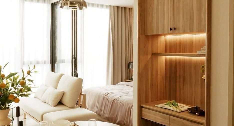 For rent 1 bed condo in Huai Khwang, Bangkok