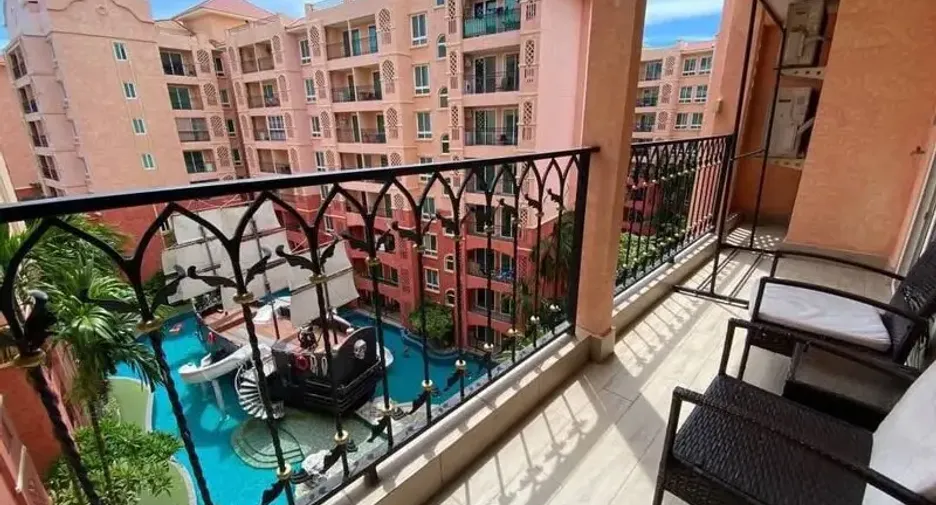 Condo en venta de 2 habitaciones en Jomtien, Pattaya