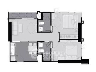 For sale 2 bedrooms condo in Huai Khwang, Bangkok