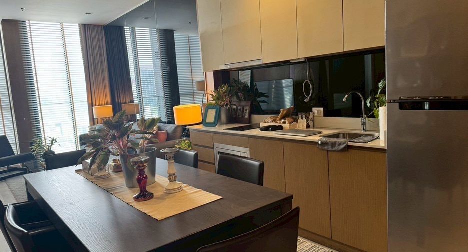 À louer 2 chambres condo à Pathum Wan, Bangkok