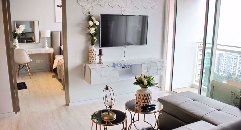 À louer 2 chambres condo à Jomtien, Pattaya