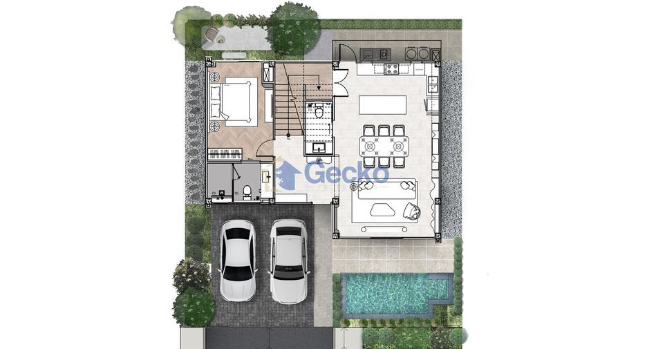À vendre 3 chambres maison à East Pattaya, Pattaya