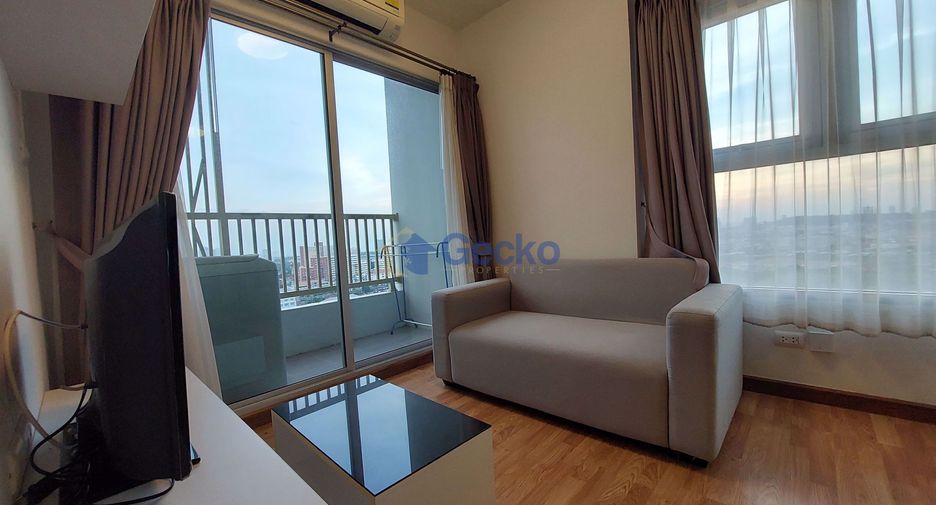 À vendre 1 chambre condo à Bang Lamung, Chonburi