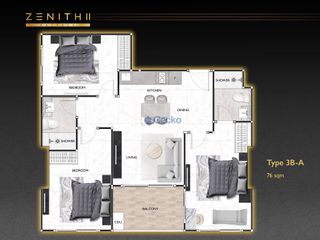 For sale 3 bedrooms condo in Bang Lamung, Chonburi
