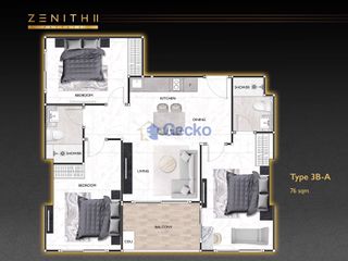 For sale 3 bedrooms condo in Bang Lamung, Chonburi