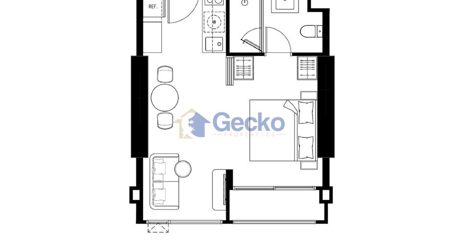 For sale 1 bed condo in Central Pattaya, Pattaya