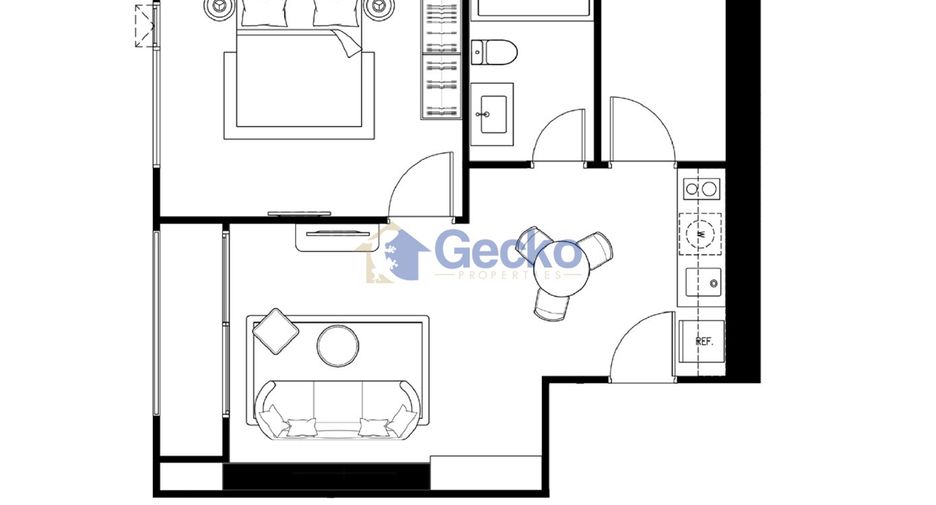 For sale 1 bed condo in Central Pattaya, Pattaya