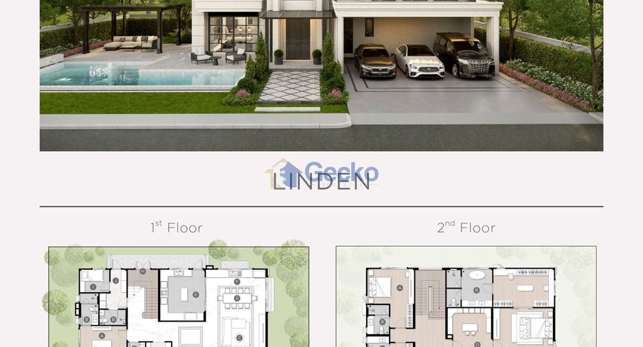 For sale 4 bedrooms house in Bang Lamung, Chonburi