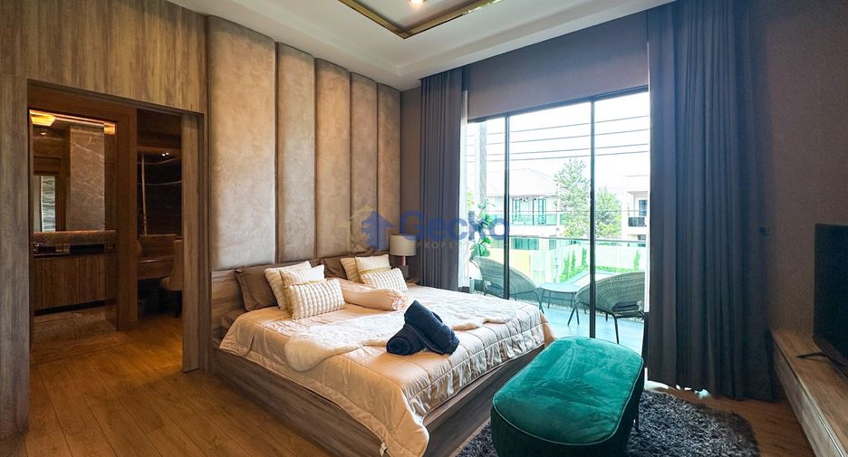 À louer et à vendre 4 chambres maison à Huay Yai, Pattaya