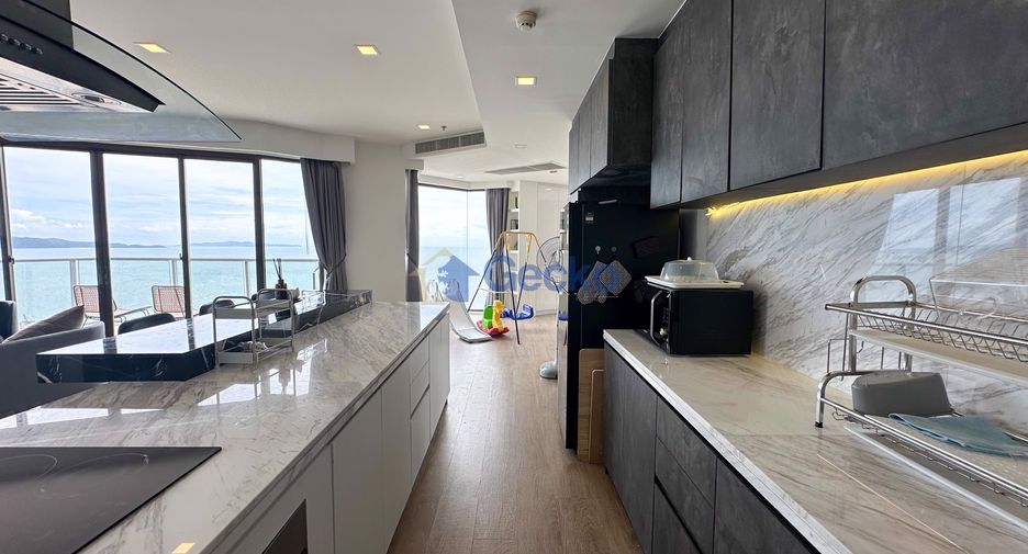 For rent 3 ベッドルーム condo in Jomtien, Pattaya