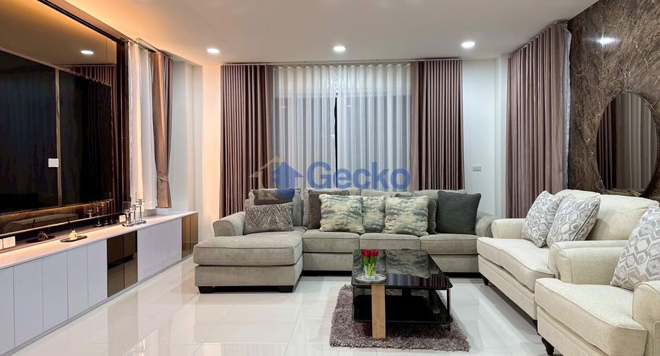 À louer et à vendre 4 chambres maison à East Pattaya, Pattaya