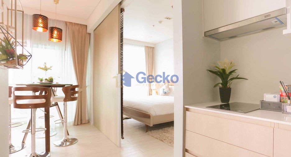 À vendre 2 chambres condo à Jomtien, Pattaya