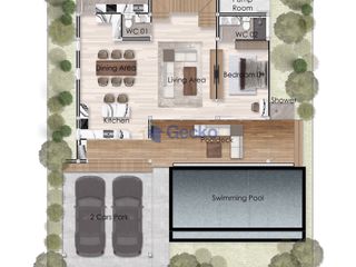For sale 5 bedrooms house in Bang Lamung, Chonburi