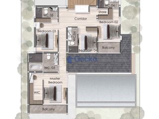 For sale 5 bedrooms house in Bang Lamung, Chonburi