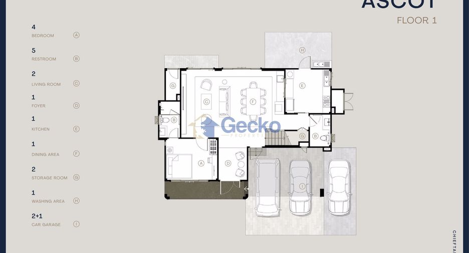 For sale 4 ベッドルーム house in Bang Lamung, Chonburi