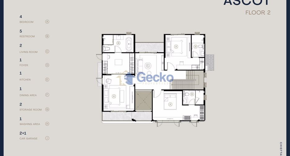 For sale 4 ベッドルーム house in Bang Lamung, Chonburi
