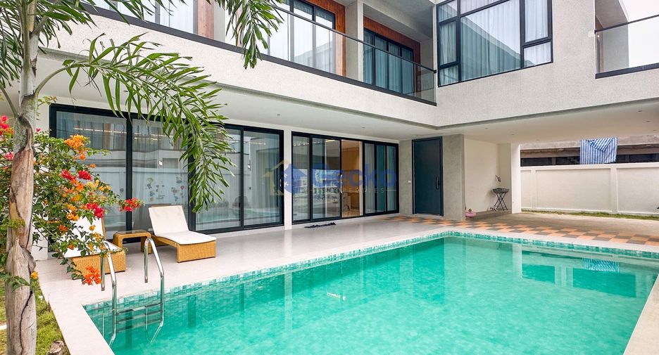For sale 4 bedrooms house in Jomtien, Pattaya