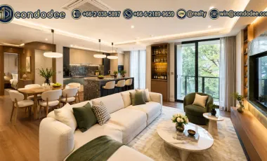 Condo en venta de 3 habitaciones en Khlong Toei, Bangkok