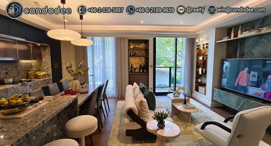 Wohnung zum Kauf mit 3 Zimmer in Khlong Toei, Bangkok