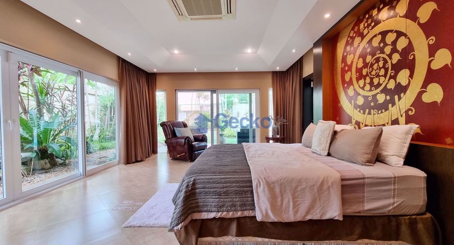 For rent and for sale 4 bedrooms house in Bang Lamung, Chonburi