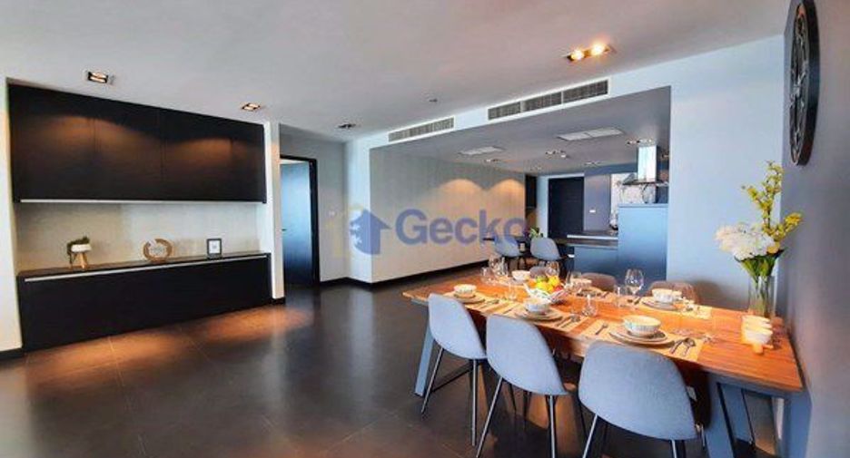 For rent and for sale 3 bedrooms condo in Jomtien, Pattaya