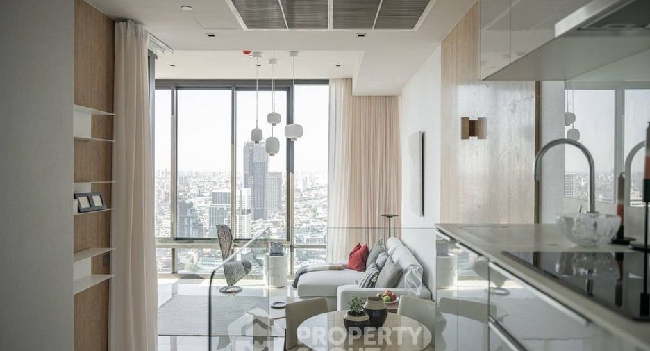 Wohnung zur Miete mit 2 Zimmer in Bang Rak, Bangkok