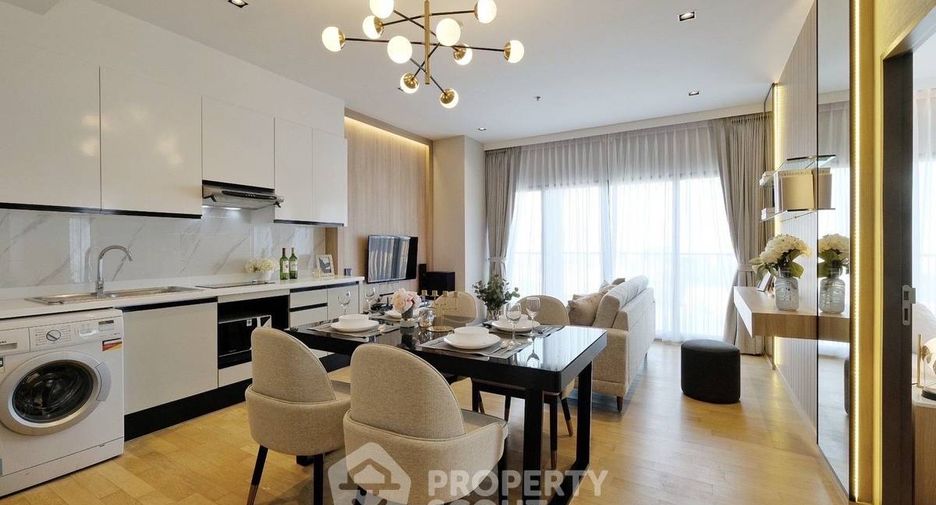 Condo en alquiler de 2 habitaciones en Khlong Toei, Bangkok