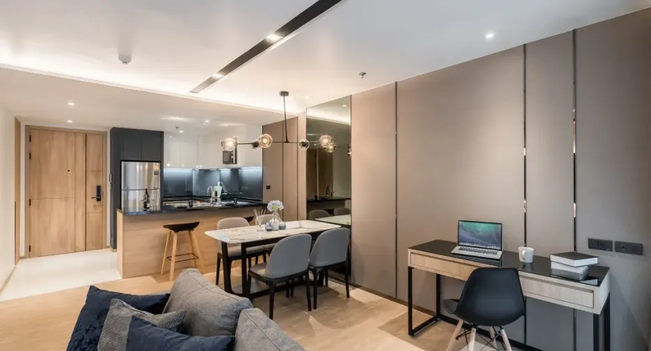 For rent 2 bedrooms condo in Watthana, Bangkok