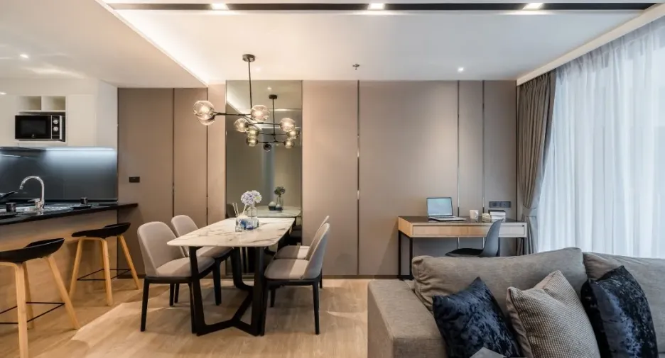 For rent 2 bedrooms condo in Watthana, Bangkok