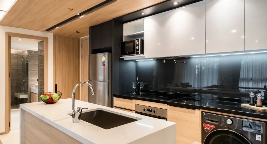 For rent 2 bedrooms condo in Watthana, Bangkok