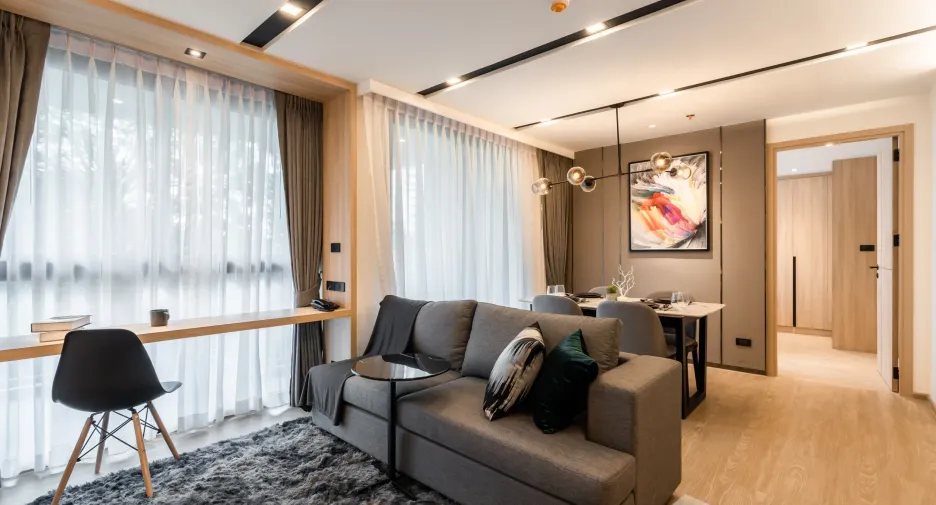 For rent 2 bedrooms condo in Watthana, Bangkok
