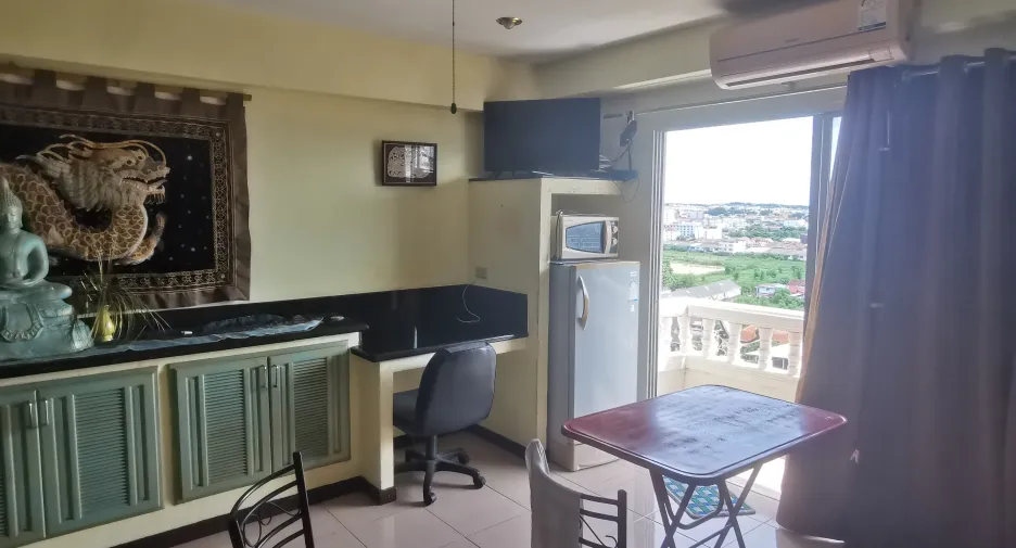 For sale and for rent studio condo in Bang Lamung, Chonburi