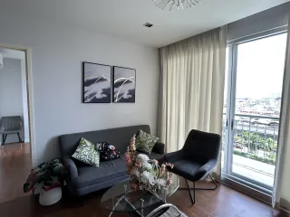 For rent 2 bedrooms condo in Thon Buri, Bangkok