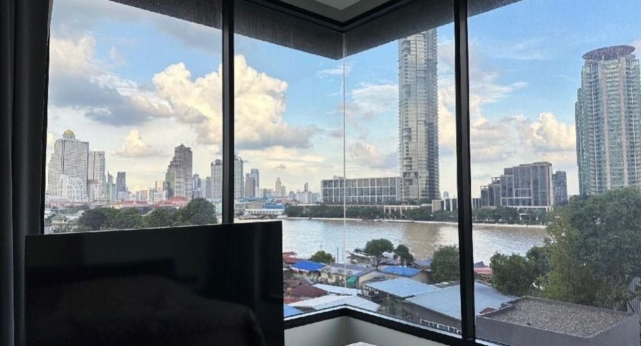For rent 2 bedrooms condo in Khlong San, Bangkok