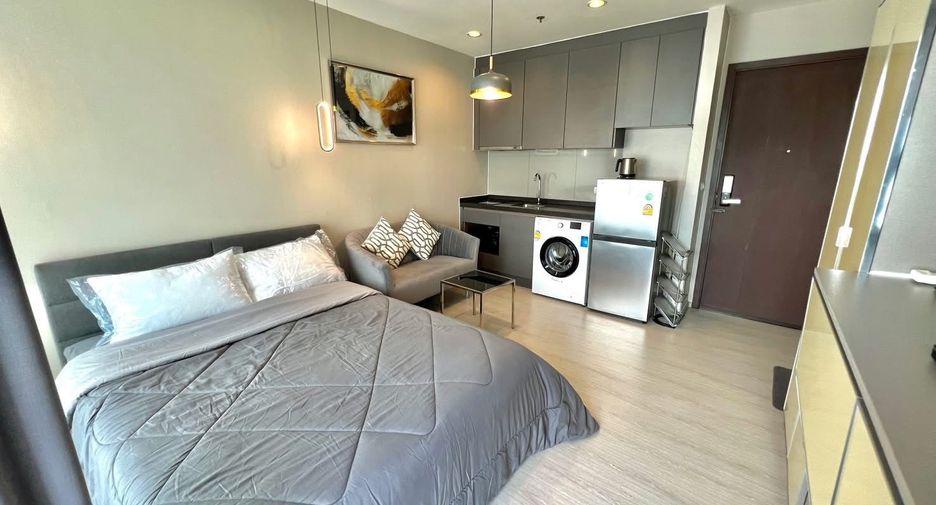 For rent studio condo in Huai Khwang, Bangkok