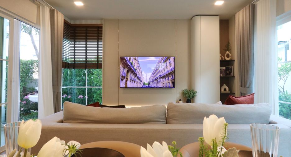 Haus zur Miete mit 3 Zimmer in Bang Phli, Samut Prakan