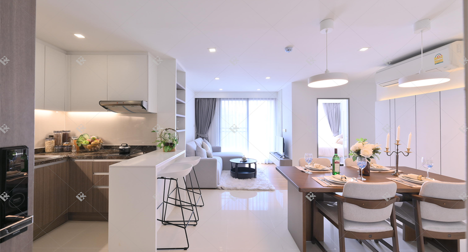 À vendre 2 chambres condo à Watthana, Bangkok