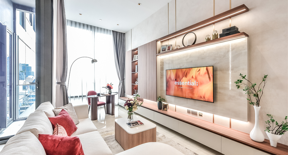 Condo en venta de 2 habitaciones en Bang Rak, Bangkok