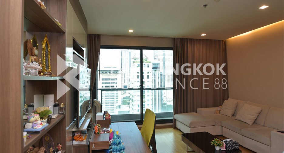 Wohnung zum Kauf mit 2 Zimmer in Sathon, Bangkok