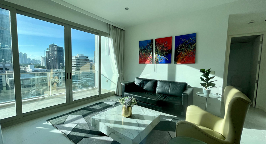 Wohnung zur Miete mit 2 Zimmer in Pathum Wan, Bangkok