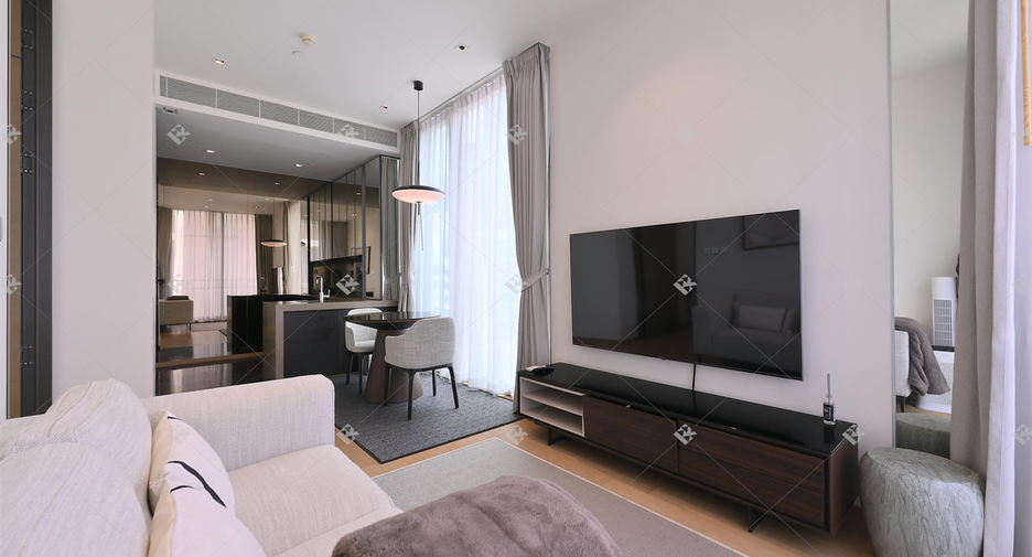 Wohnung zur Miete mit 1 Zimmer in Pathum Wan, Bangkok